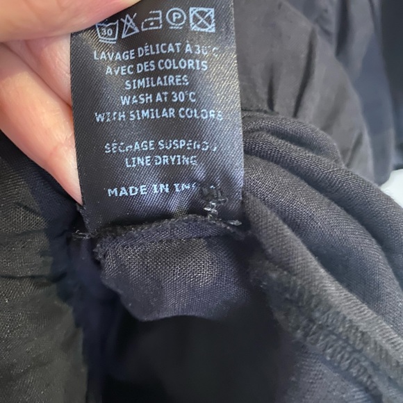 Isabel Marant Etoile black linen wrap dress size 34 / US 2 - Picture 10 of 16